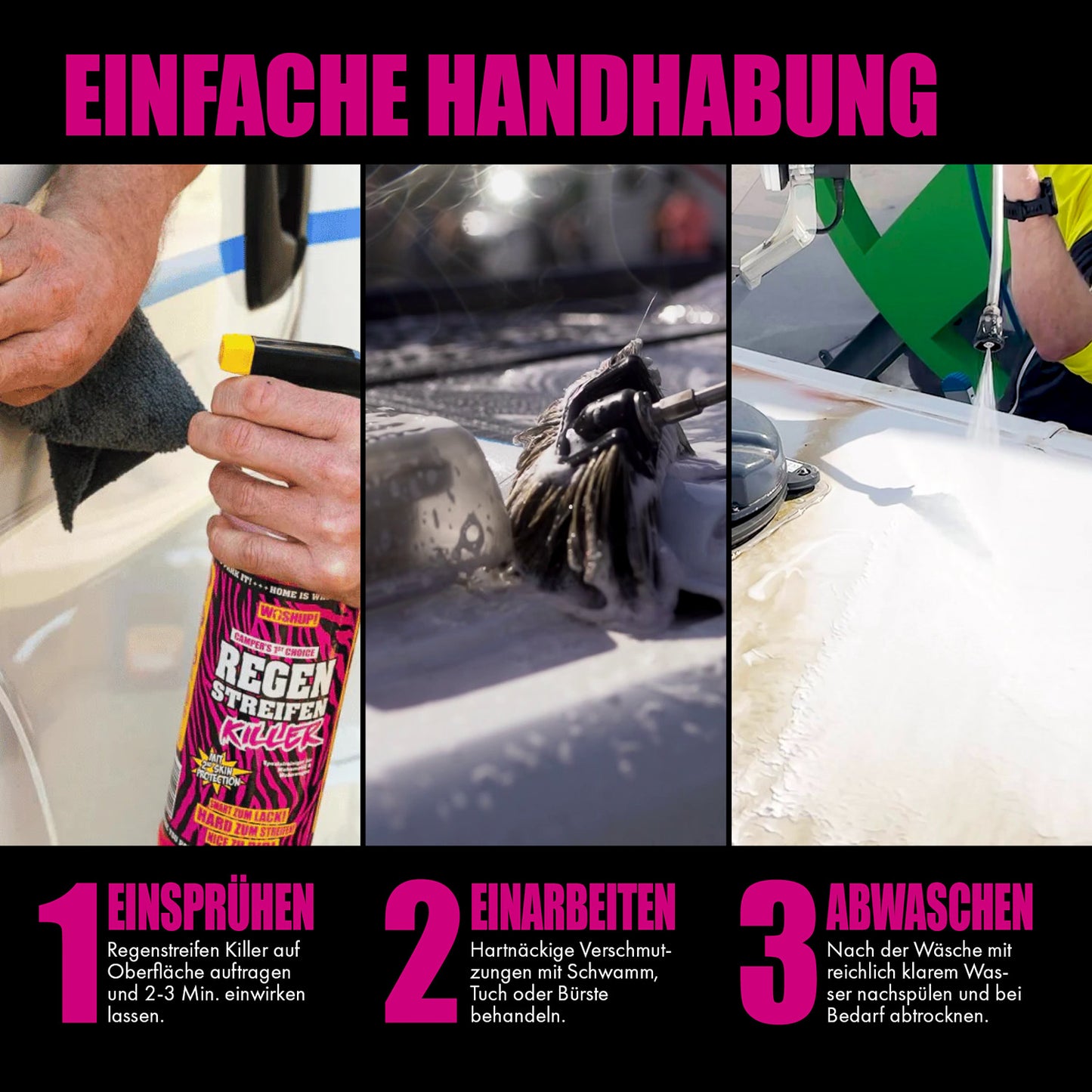 REGENSTREIFEN KILLER Spezialreiniger