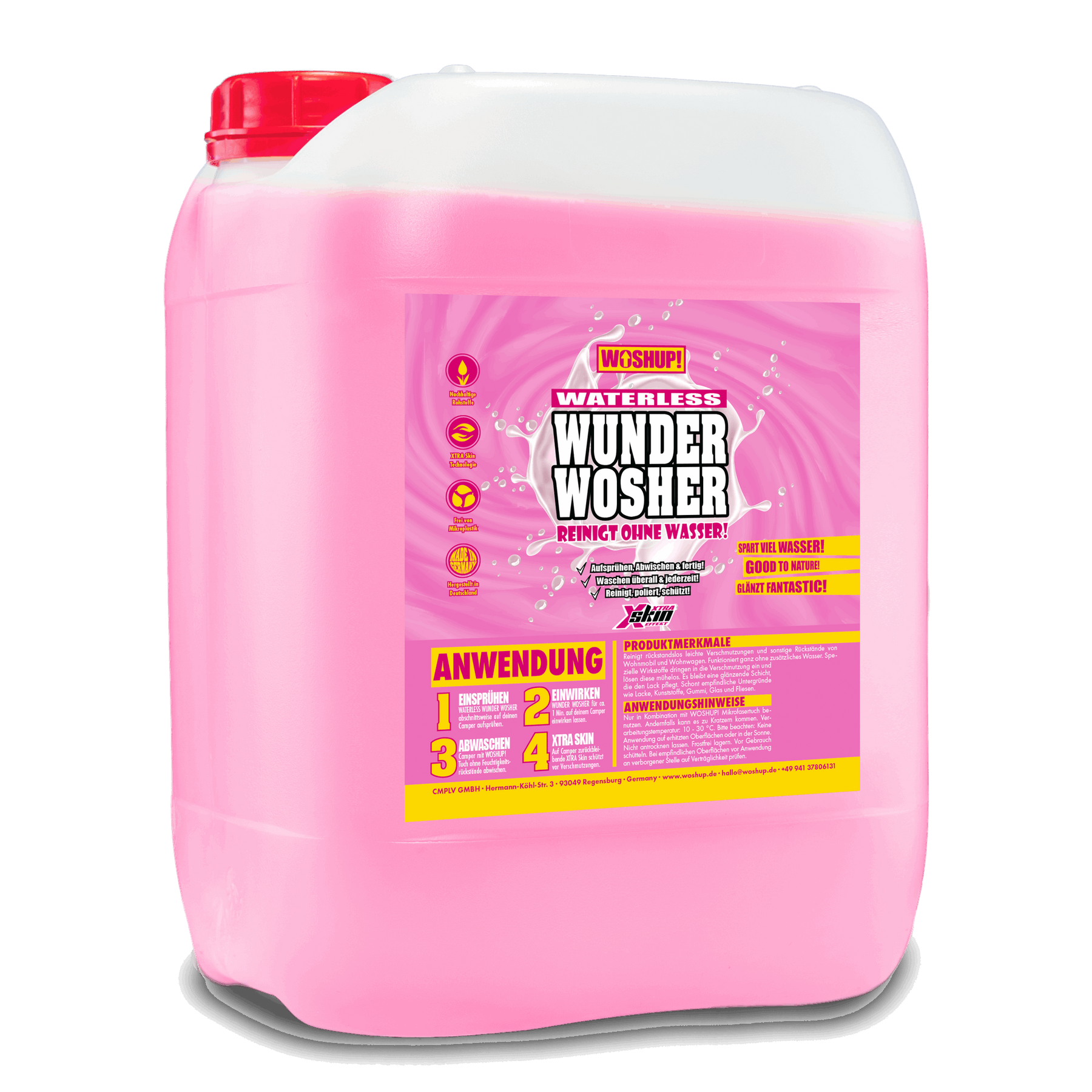 B2B: Waterless Wunder Wosher WOSHUP