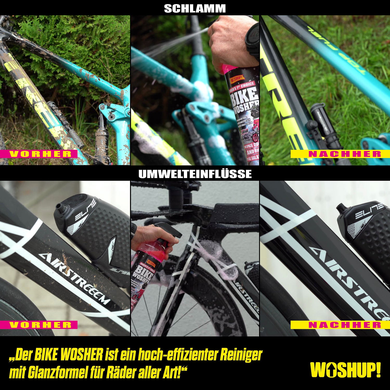 Bike Wosher Fahrradreiniger – WOSHUP
