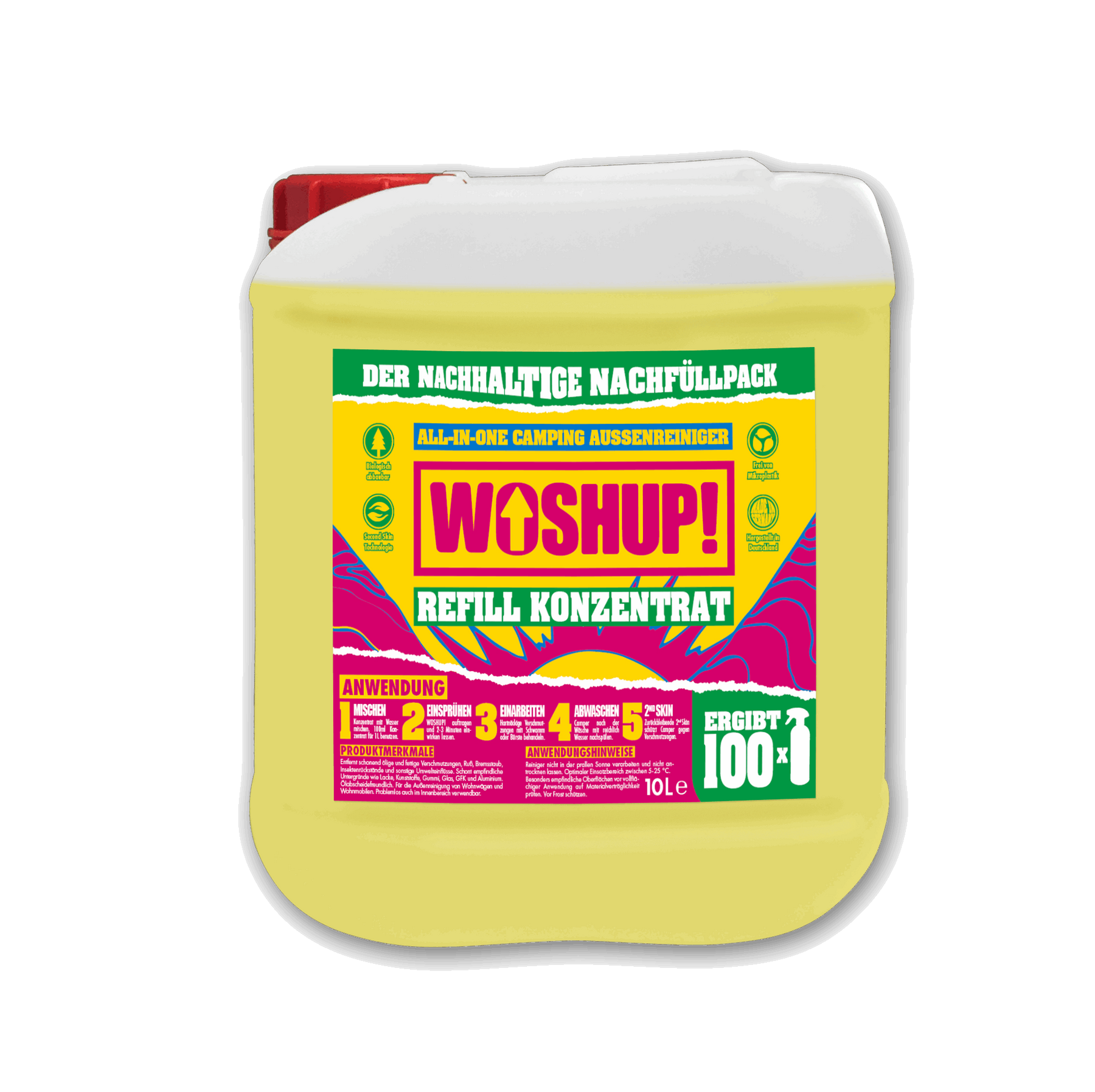 CAMPING CLEANER Refill Konzentrat WOSHUP