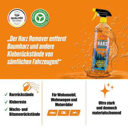 harzflecken entfernen markise Harz Remover – Baumharz, Harzflecken & Klebereste entfernen – WOSHUP