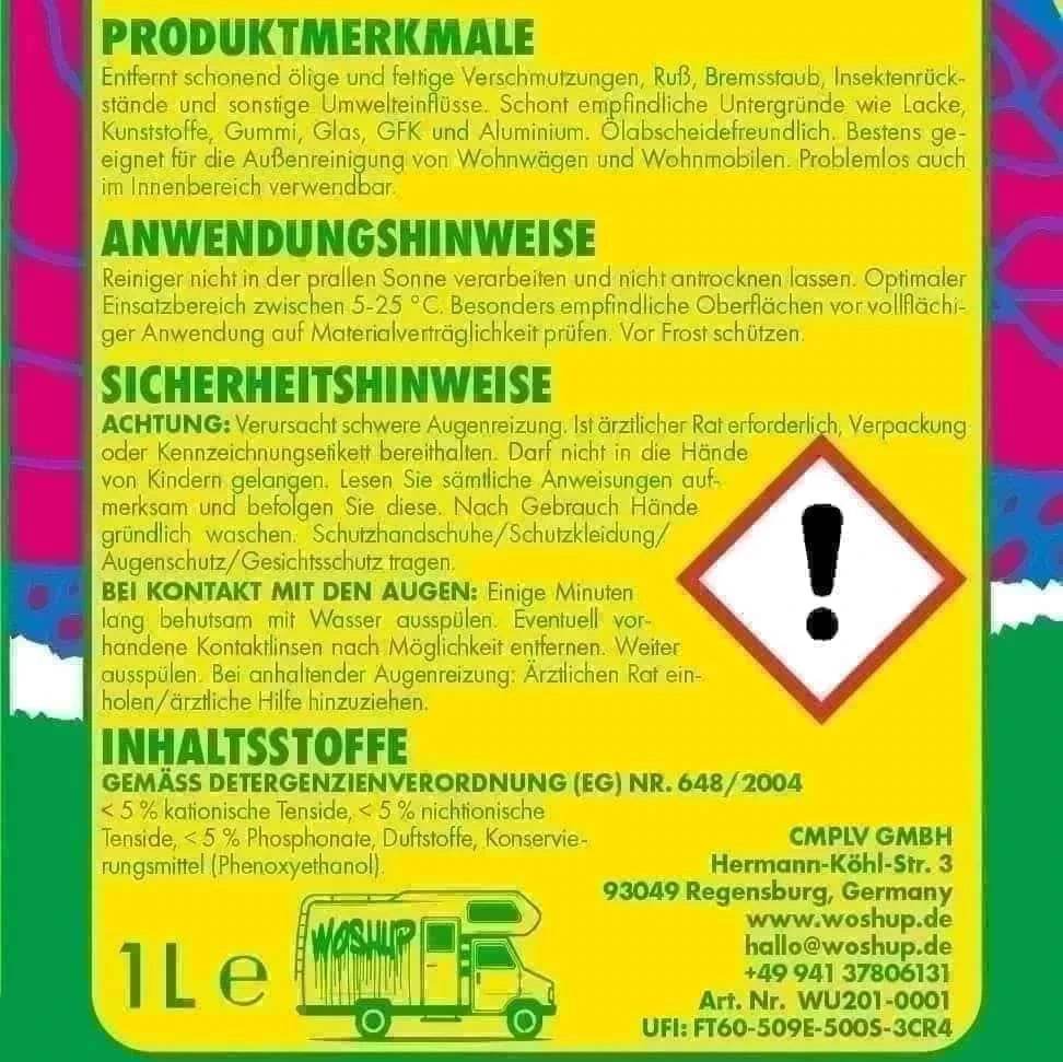 AUTOSHAMPOO KONZENTRAT - WOSHUP