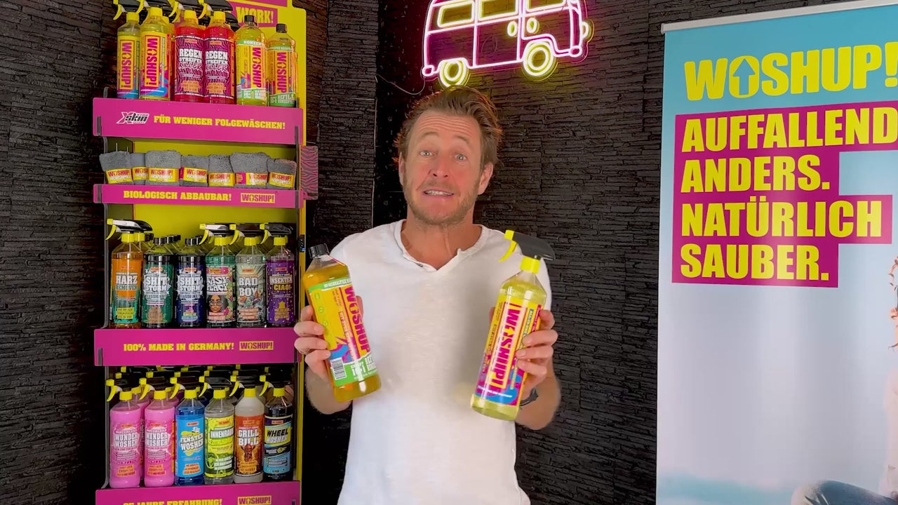 Video laden: Produkt Erklärung WOSHUP Wohnmobil Reiniger